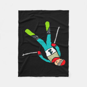 Freestyle-Skiing  Fleecedecke
