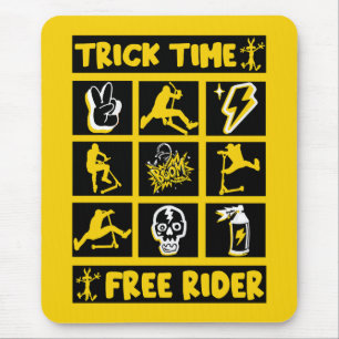 Freestyle Trick Scooter Mousepad
