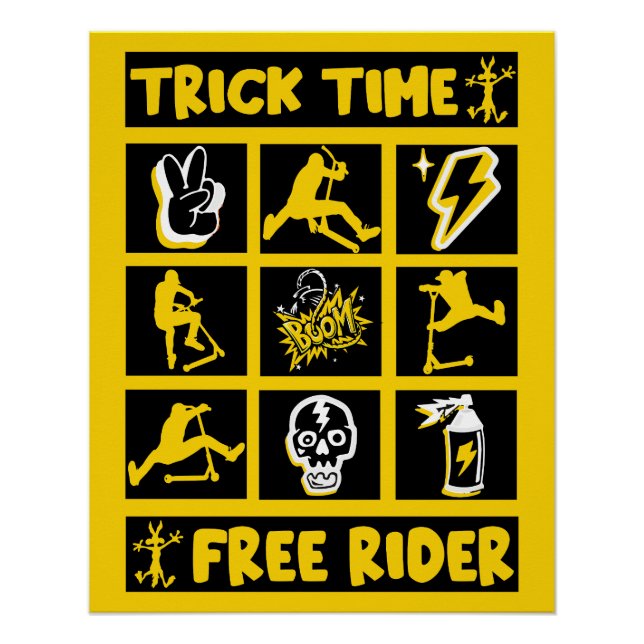 Freestyle Trick Scooter Poster (Vorderseite)