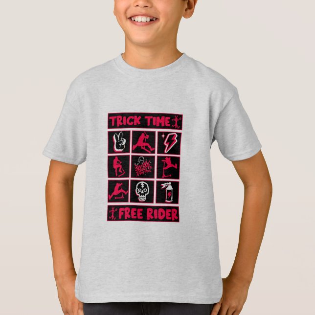 Freestyle Trick Scooter T-Shirt (Vorderseite)