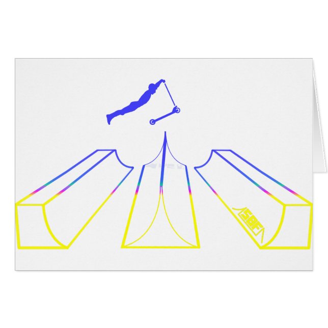 Freestylemotorroller (Vorderseite (Horizontal))