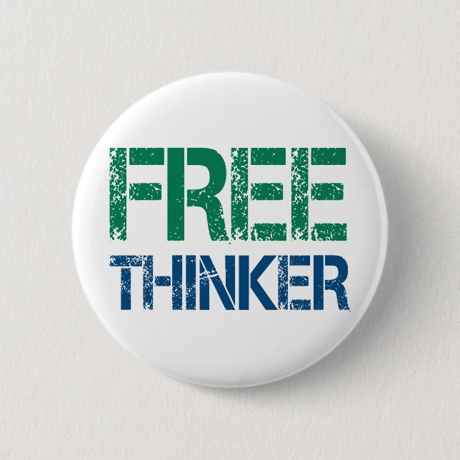 Freethinker Button (Vorderseite)