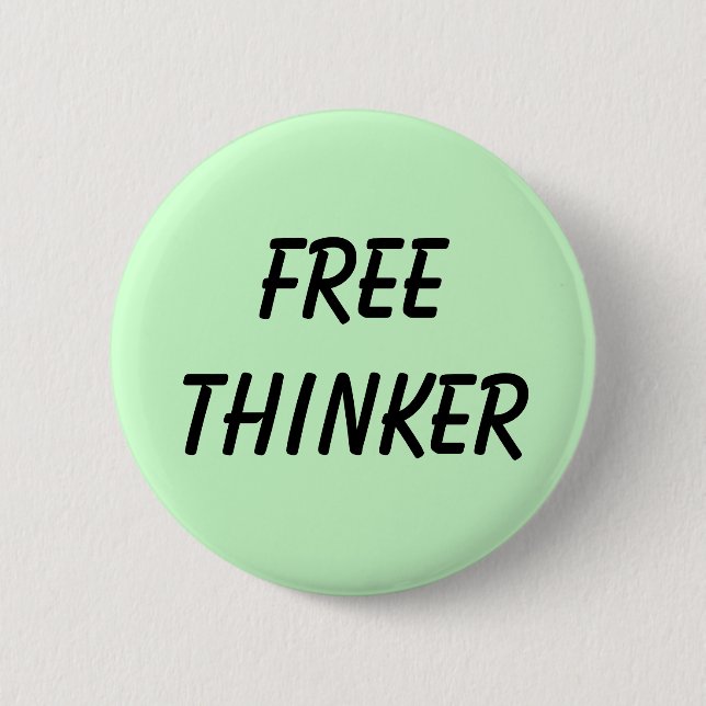 FREETHINKER BUTTON (Vorderseite)
