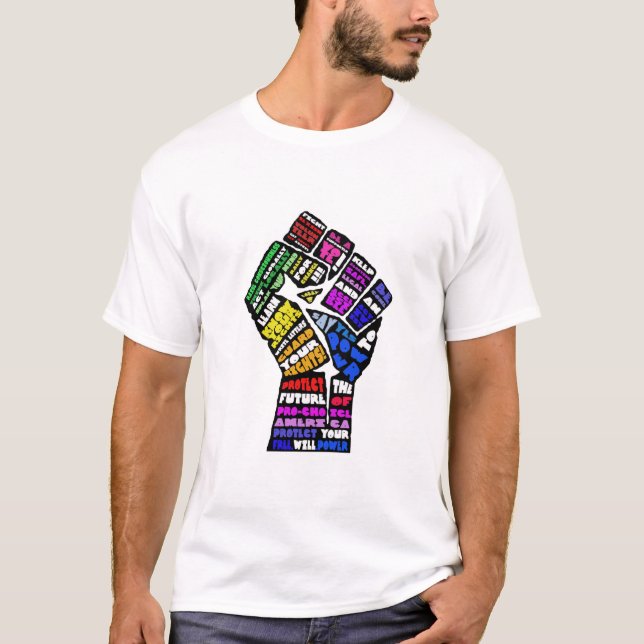 freewillpower : le T-shirt des hommes de gain (Devant)