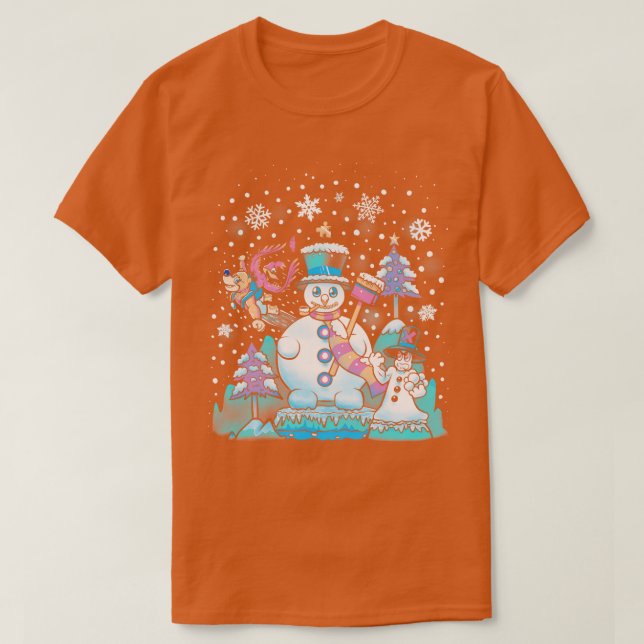 Freezy Winterland T-Shirt (Design vorne)