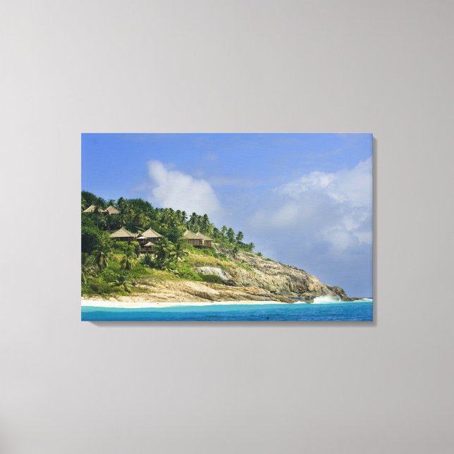 Fregate Island Resort PR) Leinwanddruck (Vorderseite)