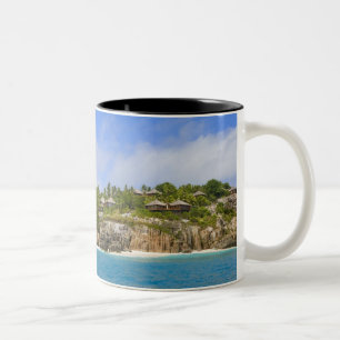 Fregate Island Resort (PR) Zweifarbige Tasse