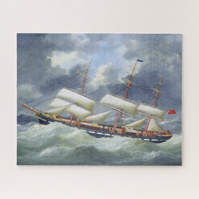 Fregatte Trainingsschiff Atalanta 1885 (Horizontal)