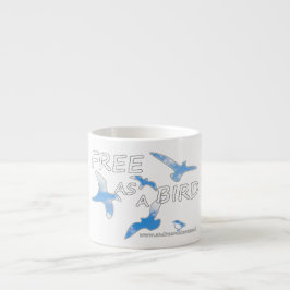 Frei als Vogel Espressotasse