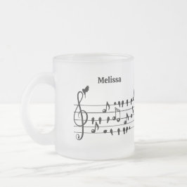 Frei als Vogel, Singvögel Schauspiel als musikalis Mattglastasse