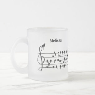 Frei als Vogel, Singvögel Schauspiel als musikalis Mattglastasse