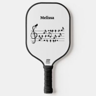 Frei als Vogel, Singvögel Schauspiel als musikalis Pickleball Schläger