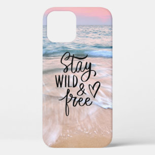 frei bleibe   Zitat zur Beach-Fotografie Case-Mate iPhone Hülle