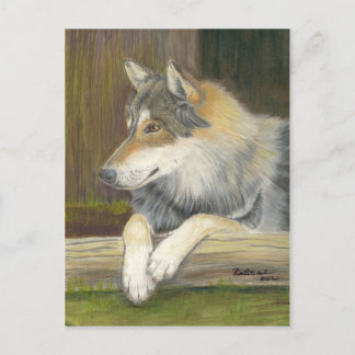 Frei bleiben postkarte