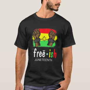 Frei-Englisch Junenth Schwarze Geschichte seit 186 T-Shirt