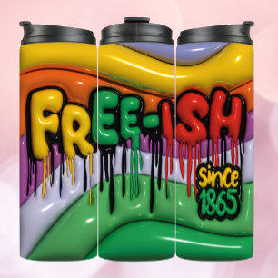 Frei-ish Seit 1865 3d Inflated Effect Tumbler Thermosbecher