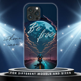 frei | Motorradfahren im T - Shirt Mondlicht Case-Mate iPhone 14 Hülle