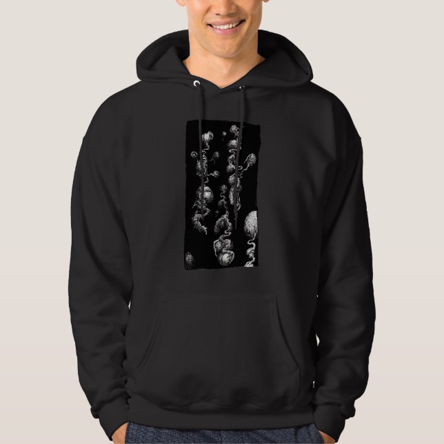 Frei schwimmende Bio Aberrationen Hoodie (Vorderseite)