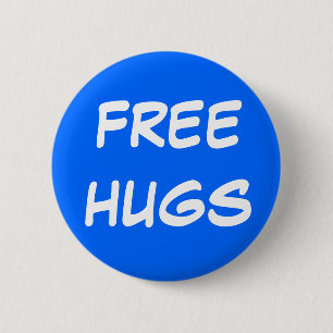 FREI, UMARMUNGEN BUTTON