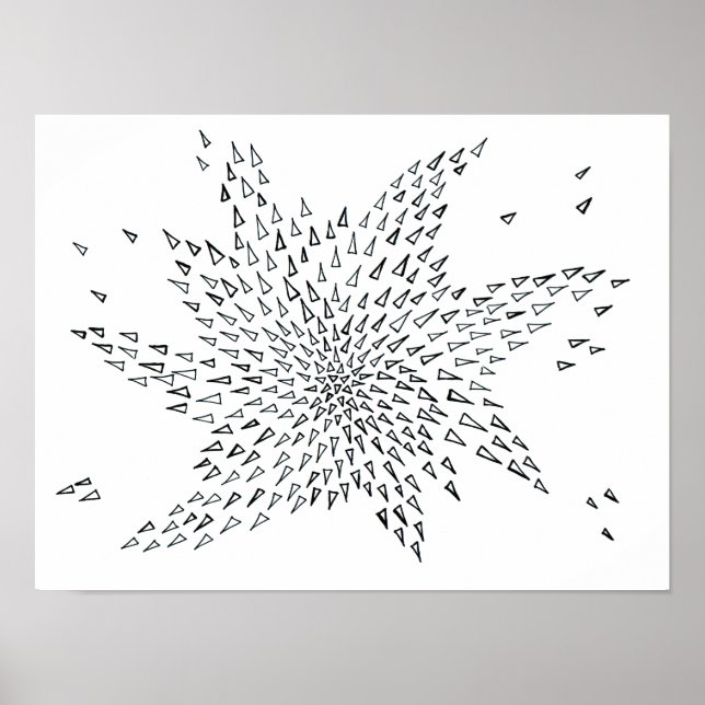Frei und Abstrakt Poster (Vorne)