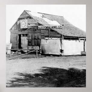 frei von Geruch oder Infektion: 1865 Poster