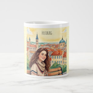 Freiburg, Deutschland, Beautiful City View Tasse