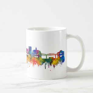 Freiburg Deutschland Skyline Kaffeetasse