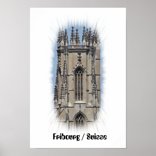 Freiburg / Fribourg Poster (Vorne)