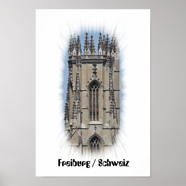 Freiburg / Fribourg Poster (Vorne)