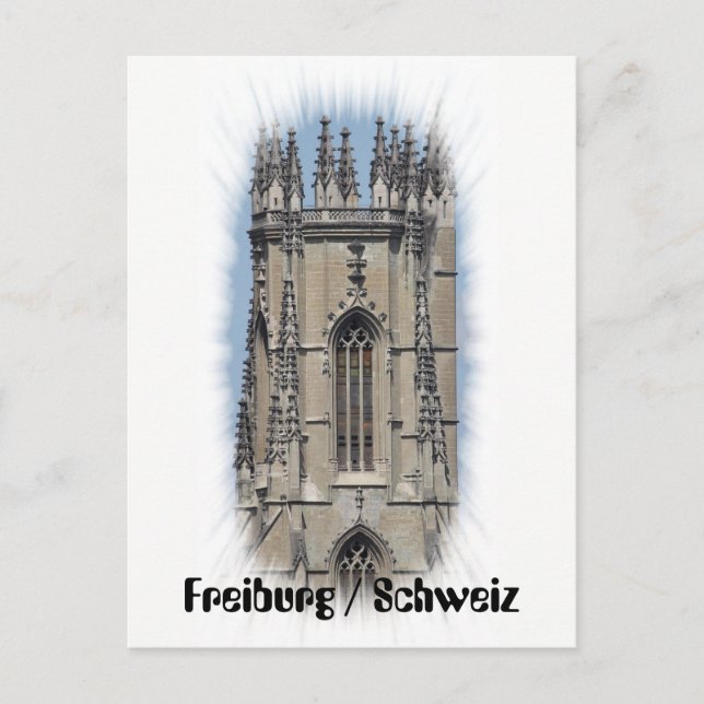 Freiburg / Fribourg Postkarte (Vorderseite)