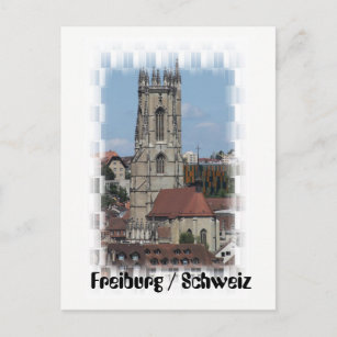 Freiburg / Fribourg Postkarte
