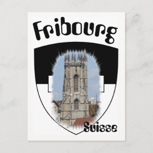 Freiburg / Fribourg Postkarte