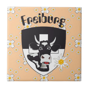 Freiburg Fribourg Schweiz Suisse Fliese