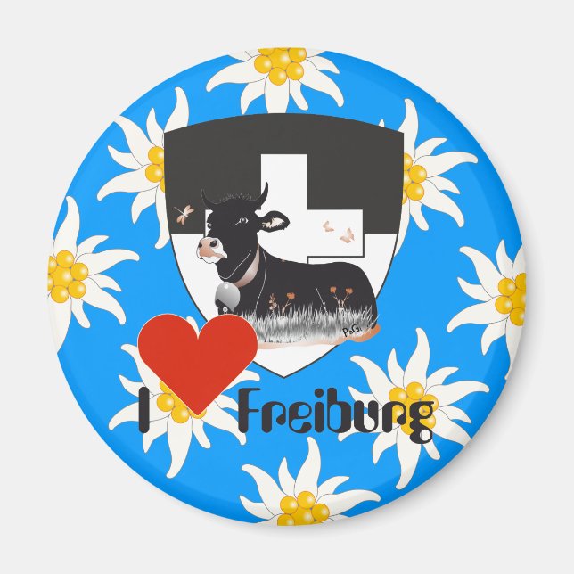 Freiburg Fribourg Schweiz Suisse Magnete Magnet (Vorne)