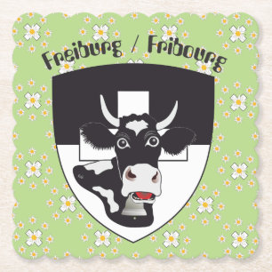 Freiburg - Fribourg - Schweiz - Suisse Untersetzer