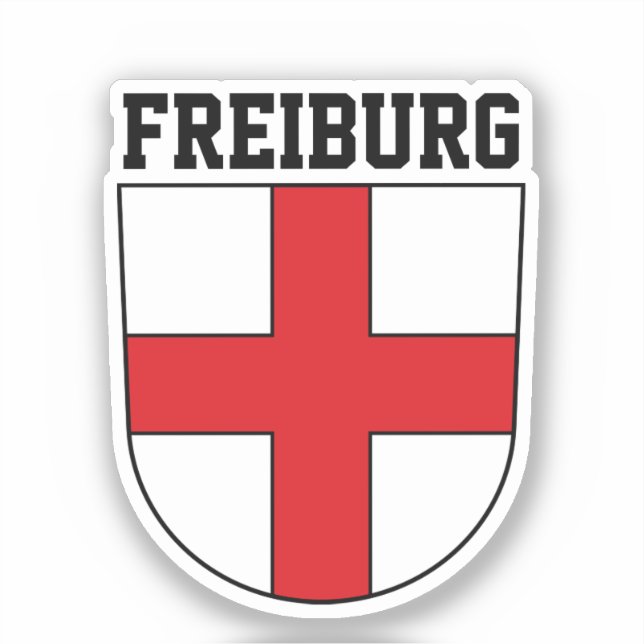 Freiburg im Breisgau - DEUTSCHLAND Aufkleber (Vorderseite)