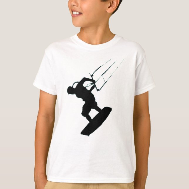 freie Art Kiteboarding T-Shirt (Vorderseite)