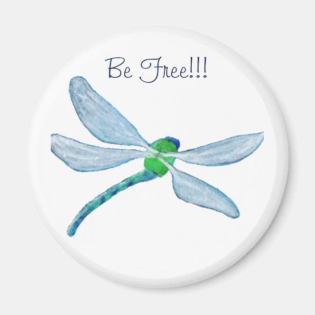 Freie Dragonfly Magnet (Vorne)