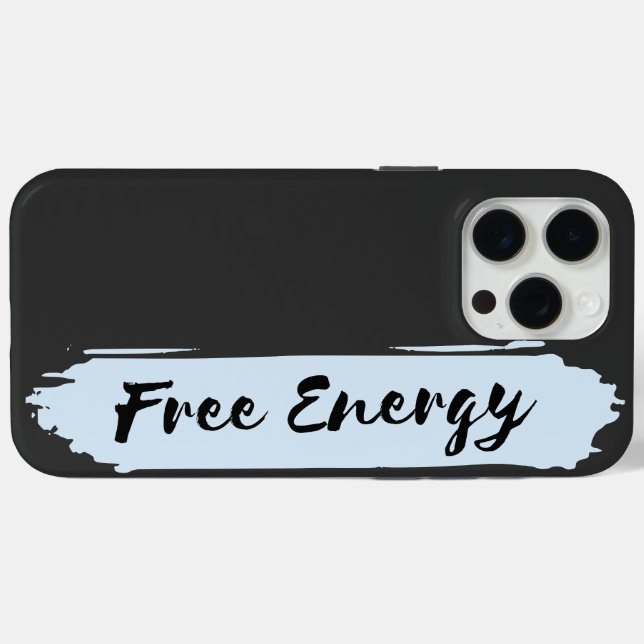 freie Energie Case-Mate iPhone Hülle (Rückseite (Horizontal))