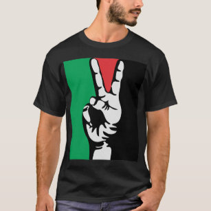 freie freie Palästina FRIEDENSflagge Gaza T-Shirt