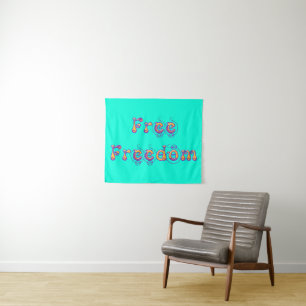 freie Freiheit Wandteppich