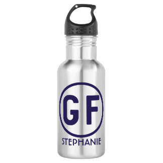 Freie GF personalisierte Wasser-Flasche des Edelstahlflasche