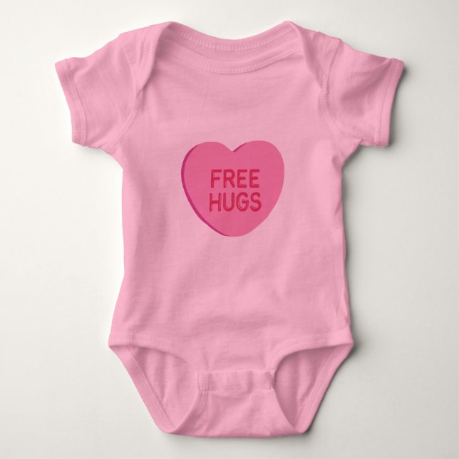 Freie Hugs Baby Strampler (Vorderseite)