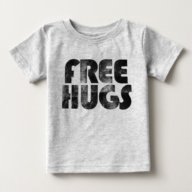Freie Hugs Baby T-shirt (Vorderseite)