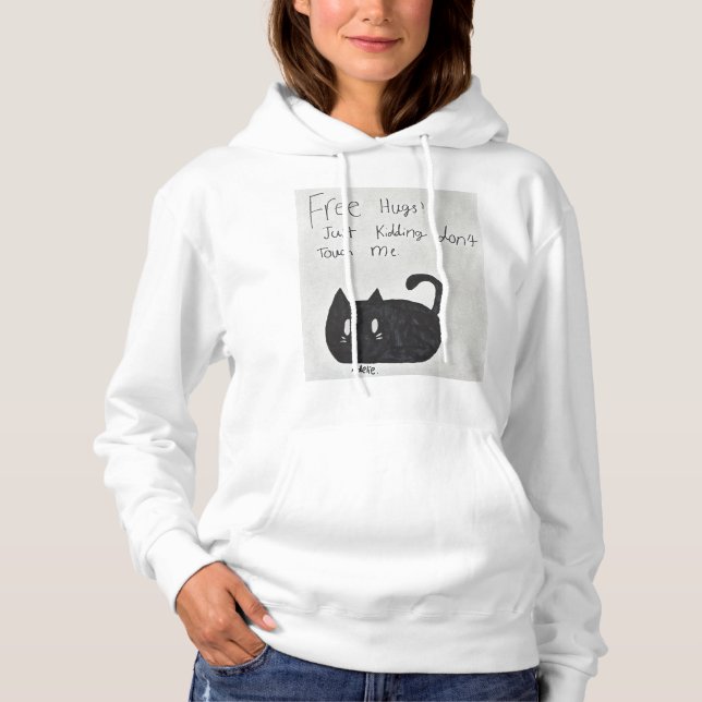 Freie Hugs! Das Töten Touch mich nicht. Hoodie (Vorderseite)