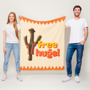 Freie Hugs! Fleecedecke