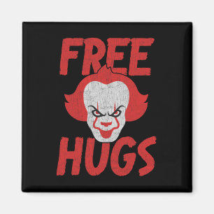Freie Hugs Killer Beängstigend Clownkleidung für K Magnet