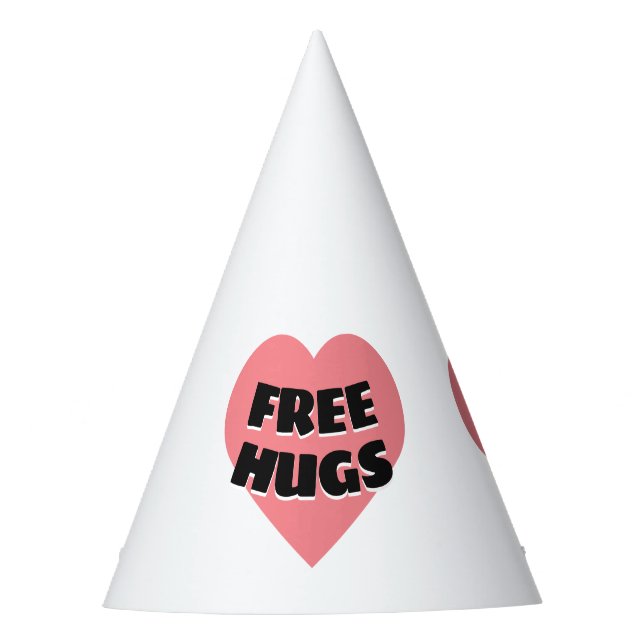 Freie Hugs Partyhütchen (Vorderseite)