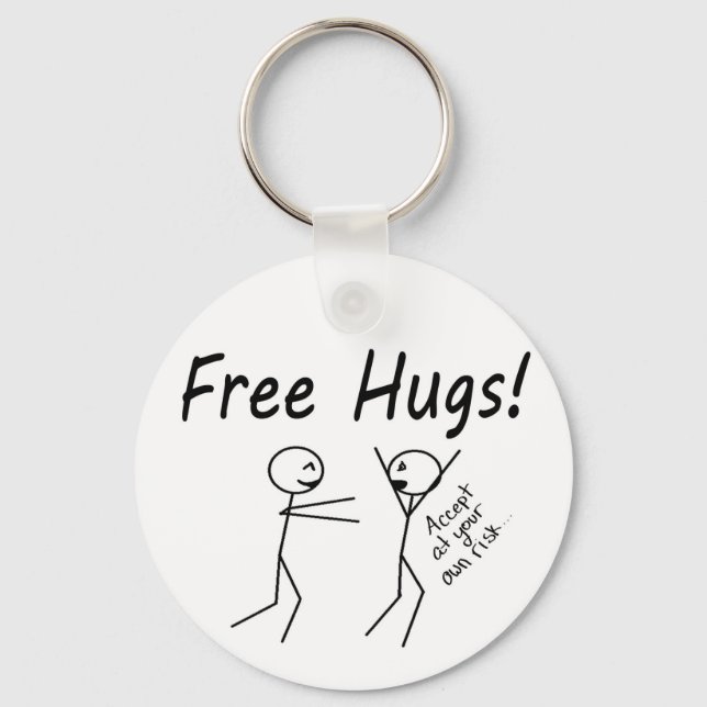 Freie Hugs Schlüsselanhänger (Vorderseite)