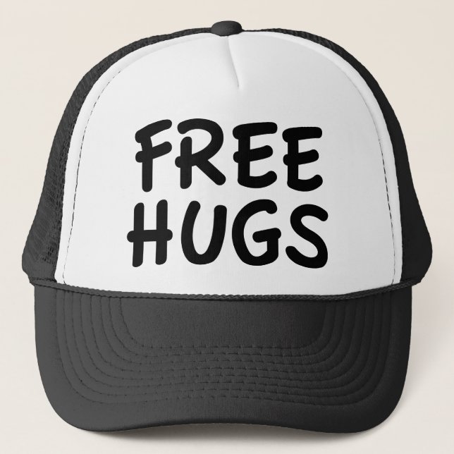 Freie Hugs Truckerkappe (Vorderseite)
